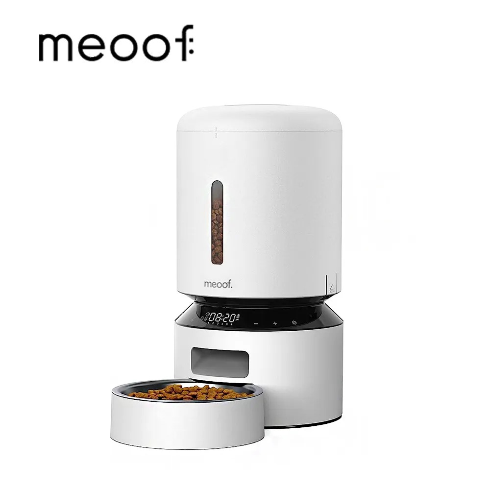 【meoof】★膠囊餵食器 5L 單食碗 按鍵版